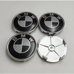 BMW 휠캡 68mm 56mm 고퀄리티 세트 E F G바디 호환, j, 4개