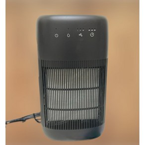 [이놀] 투인원 미니 공기청정 제습기 LV1 2in1 장마철 습기 제습 저소음, 블랙 네이비