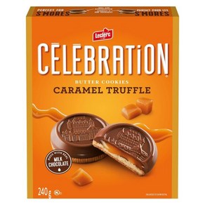 Leclec Celebation Butte Caamel Tuffle Milk Chocolate Cookies 240g/8.4oz (Shipped fom Canada, 1개