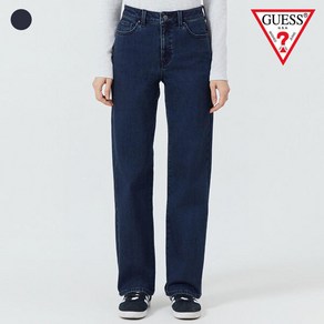 게스GUESS (YO4D9185)여성 기모 DBL톤 와이드 데님 1019493