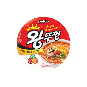 팔도 왕뚜껑 오리지널 110 g, 6개