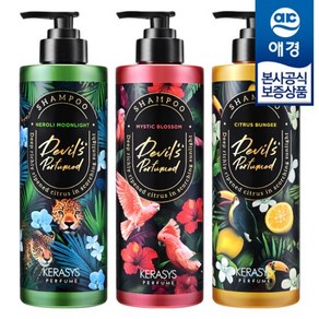[애경]케라시스 데빌스2 퍼퓸 샴푸/린스 500ml x2개, 미스틱 샴푸, 2개