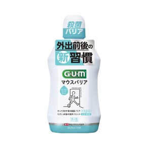 GUM 마우스베리어 프레시민트 구강 청결제, 1개, 450ml