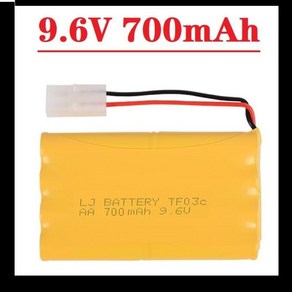 700mAh 9.6V Ni-Cd 배터리 RC 자동차 Eletic 조명 Secuty Faclities, 7) 9.6V, 1개