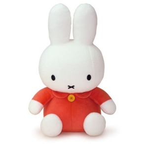 Dick Buna 딕 부르너 미피 Miffy 오리지널 봉제인형, M사이즈 빨강, 1개