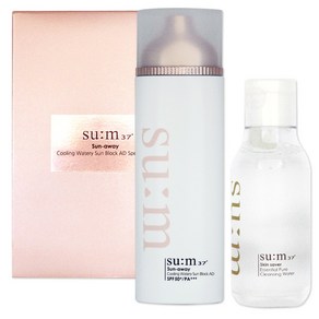 숨37도 선 어웨이 쿨링 워터리 선블럭 에이디(증량) 스페셜 기획세트, 100ml, 1세트