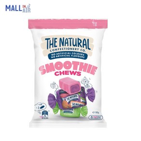 호주 더 내추럴 The Natual Confectionay co 천연 츄잉캔디 스무디 츄 180g 마이쮸 새콤달콤, 1개