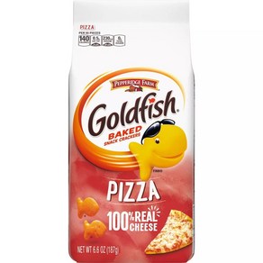 [미국직배송]페퍼리지 팜 골드피쉬 피자 크래커 187g Peppeidge Fam Goldfish Pizza Cackes, 1개