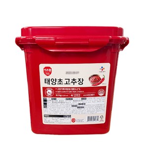 CJ 이츠웰 태양초 고추장&된장 6.5kg 택일, 1개