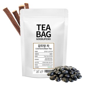 굿라이프365 친환경 티백망 감두탕차 감초 서리태 삼각티백, 1.5g, 50개입, 1개