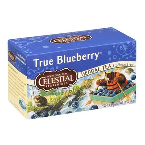 Celestial Seasonings 무카페인 허벌티 트루 블루베리, 2g, 20개입, 1개