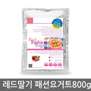 더블데이 레드 딸기 패션요거트 800g, 1개입, 1개