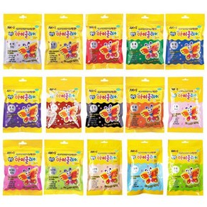 아모스-2500 탱탱 아이클레이(50g-검정)