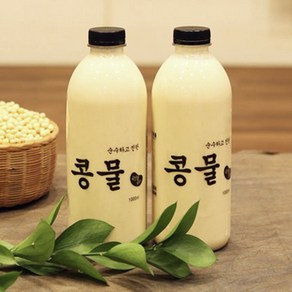 100% 국내산 서리태콩물 콩국물1000ml, 1개, 1L