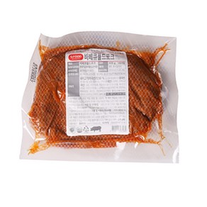 에쓰푸드 바베큐 풀드포크 500g, 5개