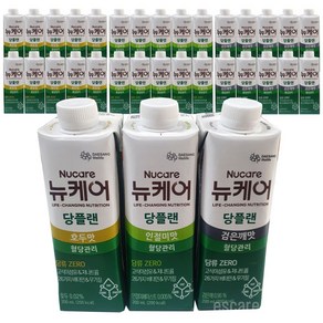 뉴케어 당플랜 3종혼합 호두맛 인절미맛 검은깨맛 (10팩씩), 30개, 200ml