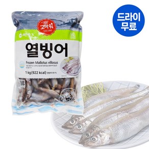 달디단마켓 Y. 열빙어 1kg (드라이) 시사모 시샤모 구이 안주 캠핑음식, 1개