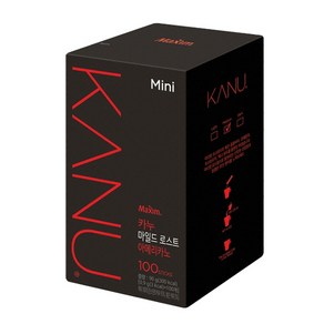 카누 마일드 로스트 아메리카노 미니 원두커피믹스, 900mg, 90개입, 1개