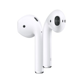 Apple AiPods(2세대) 무선 이어버드, 기본, 1개