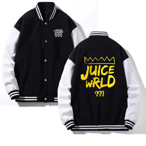 주스 월드 juice wld 힙합 래퍼 유니섹스 야구 점퍼 자켓 바람막이 스트릿패션 B0178