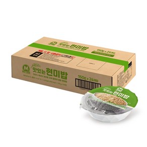 미트리 맛있는 현미밥, 150g, 24개