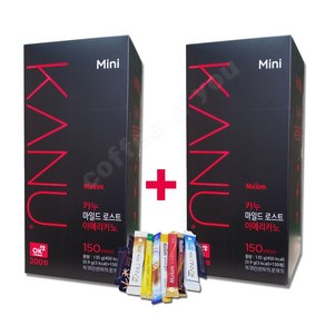 맥심 카누 마일드 로스트 아메리카노 미니 150Tx2개+믹스5T, 150개입, 2개, 135g