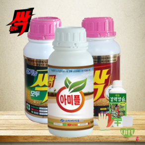 모두싹골드500g 1개 모두싹프리미엄500g1개 모두싹아미풀500ml1개 고추밭 병해충관리, 500ml