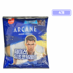 삼립 아케인 제이스 딥초코 브레드, 90g, 4개