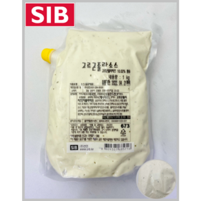 [SIB선인] 국산유크림 고르곤졸라소스(치즈소스) 1kg 1-3EA(냉장)_치즈왕자, 3개