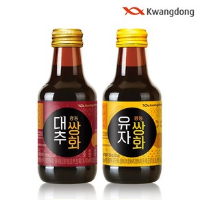 광동 대추쌍화 150ml x 10병 + 유자쌍화 150ml x 10병, 1개