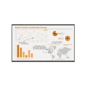 [LG전자] 65인치형 전자칠판 고급형 구글 EDLA인증 24년 최신형 65TR3PN [본체]
