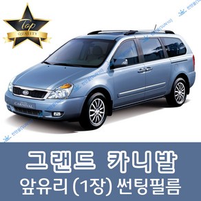 썬텐몰 카니발 전면 열성형 수축 썬팅필름 (앞유리 1장), 일반 20%, 그랜드 카니발