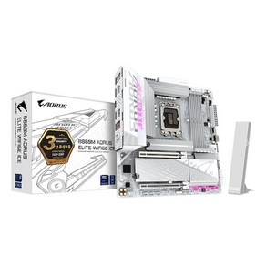 GIGABYTE B860M AORUS ELITE WIFI6E ICE 제이씨현 메인보드인텔(소켓1851)