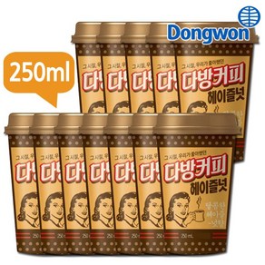 소와나무 다방 헤이즐넛 커피, 250ml, 12개