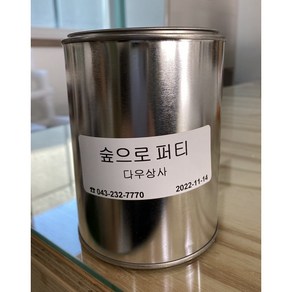 KCC 숲으로 퍼티 외부용 1kg 5kg 핸디코트 메꾸미 빠데 MDF, 백색, 1개