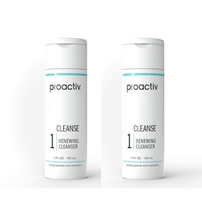 프로액티브 리뉴잉 클렌저 120ml 2팩 Poactiv, 2개