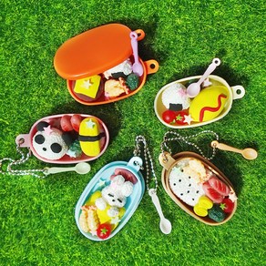 [마니랜드] 미니 도시락 키링 DIY 키트, 1개