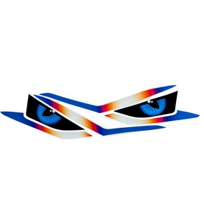 발통마켓 혼다 PCX 21년-24년 라이트 스티커 호환, 1세트, 카멜레온