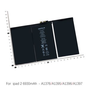 교체용 리튬 폴리머 배터리 아이패드 2 아이패드 3 아이패드 4 A1376 A1389 A1395 A1396 A1397 A1416 A1430 A1403 A1458, 01 A1376 Fo ipad 2, 1개