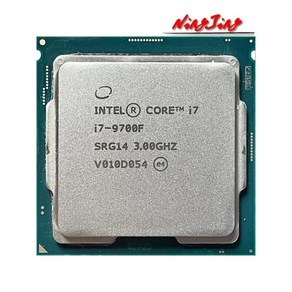 PC 컴퓨터 노트북 부품 인텔 코어 i7-9700F i7 9700F 3.0 GHz 중고 8 스레드 CPU 12M 65W 데스크탑 엘지 LG 호환A 1151, A