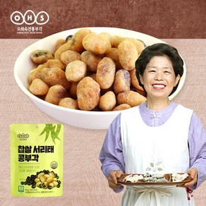 오희숙전통부각 오희숙명인 찹쌀 서리태 콩부각 40g 5팩, 5개