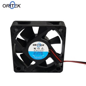 ORITEK 쿨링팬 50mm DC 12V 0.18A 냉각팬, 1개