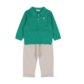 에뜨와 유아용 티브KNIT 상하의 세트