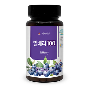 빌베리100 정 500mg x 100정 HACCP