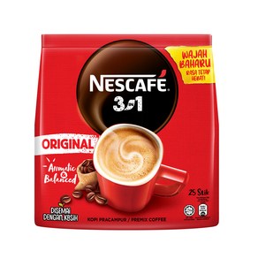 네스카페 오리지널 인스턴트 커피 NESCAFE 3in1 Original 18gx25개