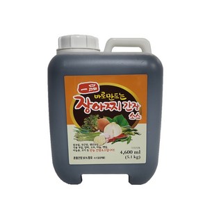 광야식품 일품 장아찌간장 만능소스 간편소스 대용량 4600ml, 1개, 4.6L