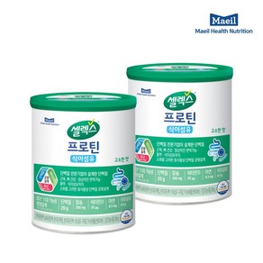 셀렉스 프로틴 식이섬유 고소한 맛 294g x 2캔, 2개