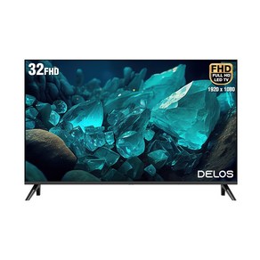 델로스 32인치 FHD TV 에너지 1등급 고화질, DA3200D-FHD, 고객직접설치, 스탠드형, 81cm