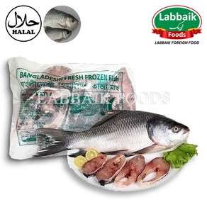 MIRAE Frozen Fresh Katla Fish 1kg 냉동 카틀라 잉어 (생선)