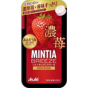 아사히 그룹 식품 민티아 브리즈 농 딸기 30 마리 × 8 입, 1개, 75g